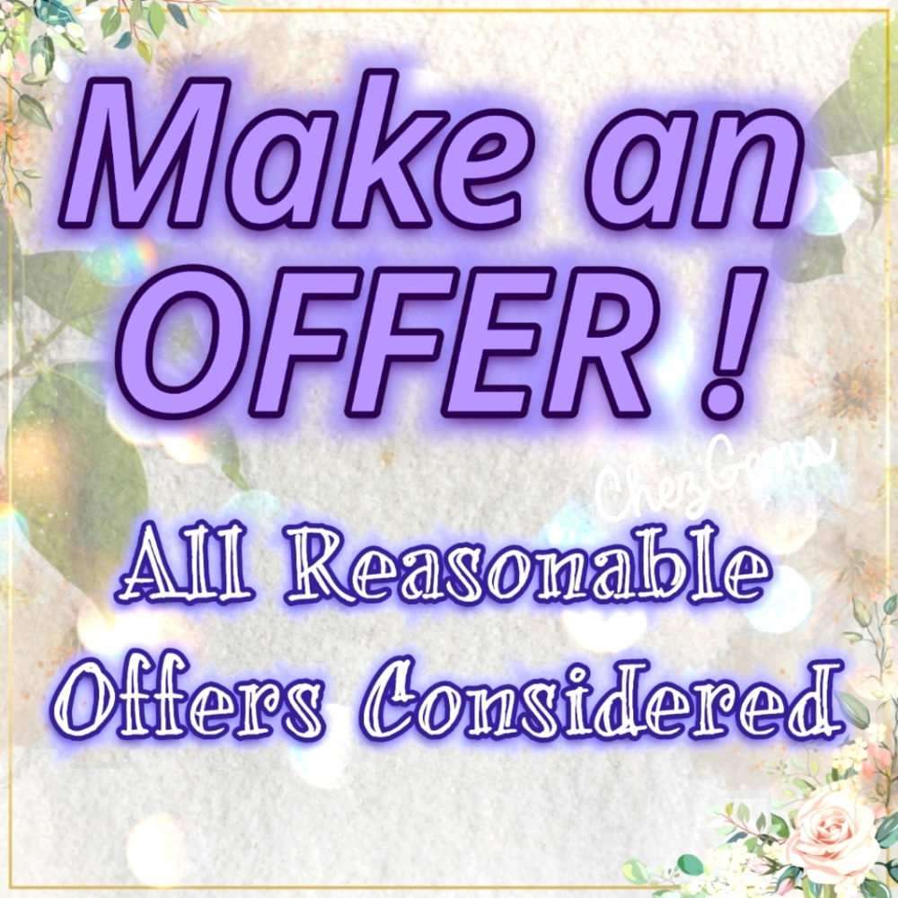 Make an offer !!! I'm open to reasonable offers, especially on older things.